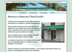 Restaurant L'Escale Cara&iuml;be