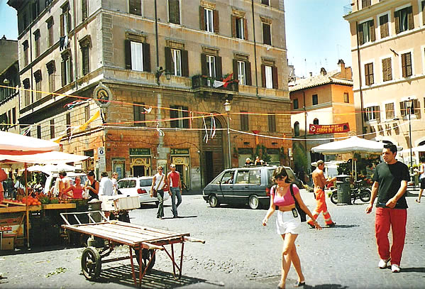 Rome, Campo de Fiori